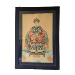 Quadro monumentale anni 70, antenata cinese